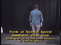 View clip of beginning Tai Chi movments